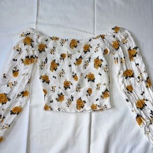 Hollister | Floral Top | Size S
